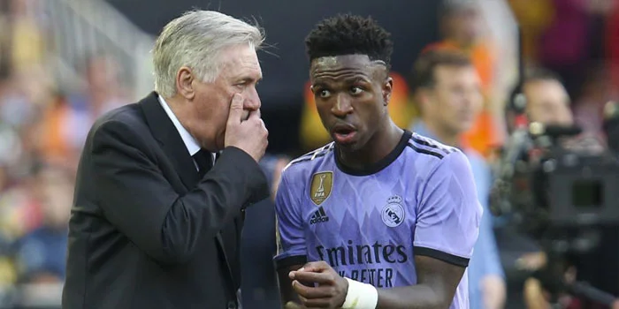 Carlo Ancelotti Memilih Vinicius Junior sebagai Eksekutor Penalti