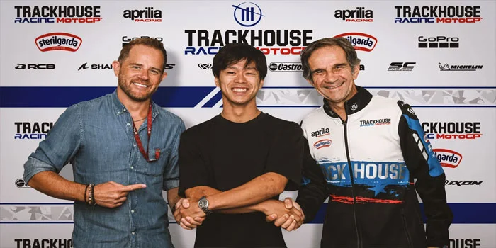 Trackhouse Aprilia Kontrak Pembalap Moto2 Ai Ogura Untuk MotoGP Tahun 2025